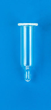 250µL Glass Big Mouth Conical LVI, 6x31mm, Precision-Formed Mandrel Interior, w/Glass Flange for 12x32mm Step Vial