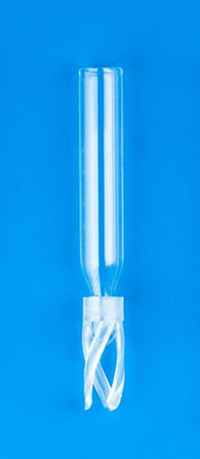 200µL Glass Conical Limited Volume Insert, 5x36mm, Precision-Formed Mandrel Interior, w/Bottom Spring