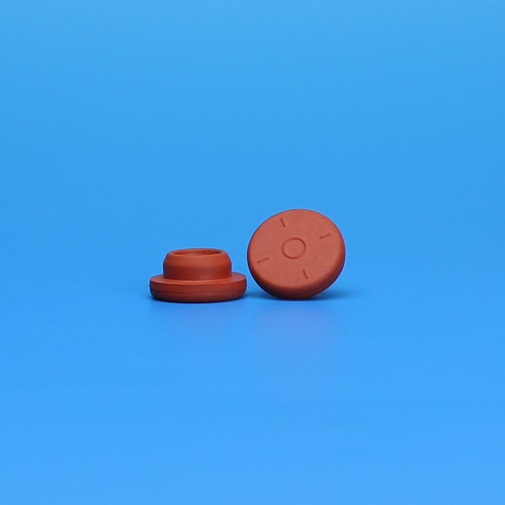 20mm Red Rubber Straight Wall Stopper