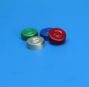 20mm Center Tear Silver Aluminum Seal, No Septa