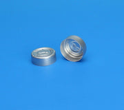 20mm Total Tear Away Silver Aluminum Seal, No Septa