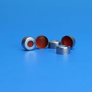 11mm Silver Magnetic Seal, Clear PTFE/Red Rubber Lined