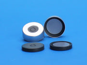 20mm Silver Seal, Pharma-Fix Molded Gray PTFE/Black Butyl Lined