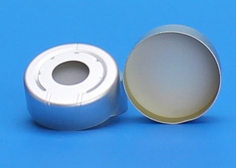 20mm Silver Pressure Release Seal, 0.100" PTFE/Silicone Lined