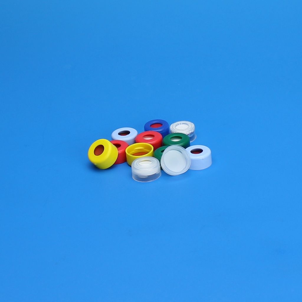 11mm Green Snap Cap Seal with Starburst
