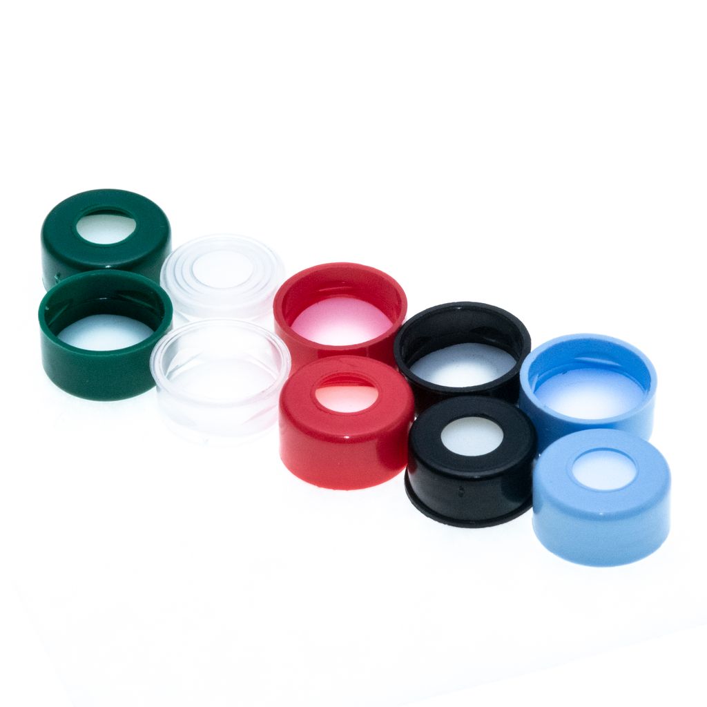 11mm Clear Snap Cap, 10mil PTFE Lined