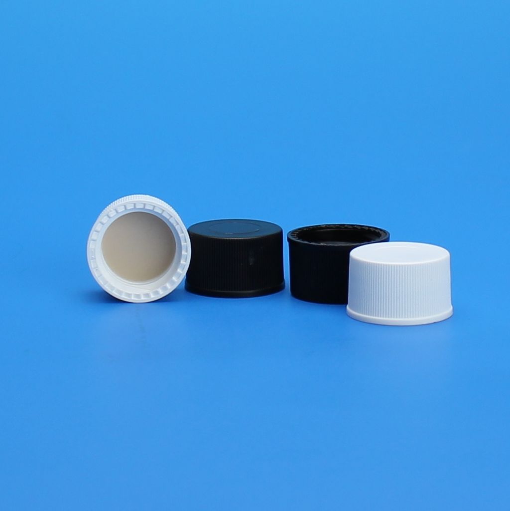 13-425mm Solid Top, White Polypropylene Cap, PTFE/F217 Lined