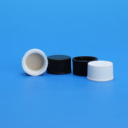 13-425mm Solid Top, White Polypropylene Cap, PTFE/F217 Lined