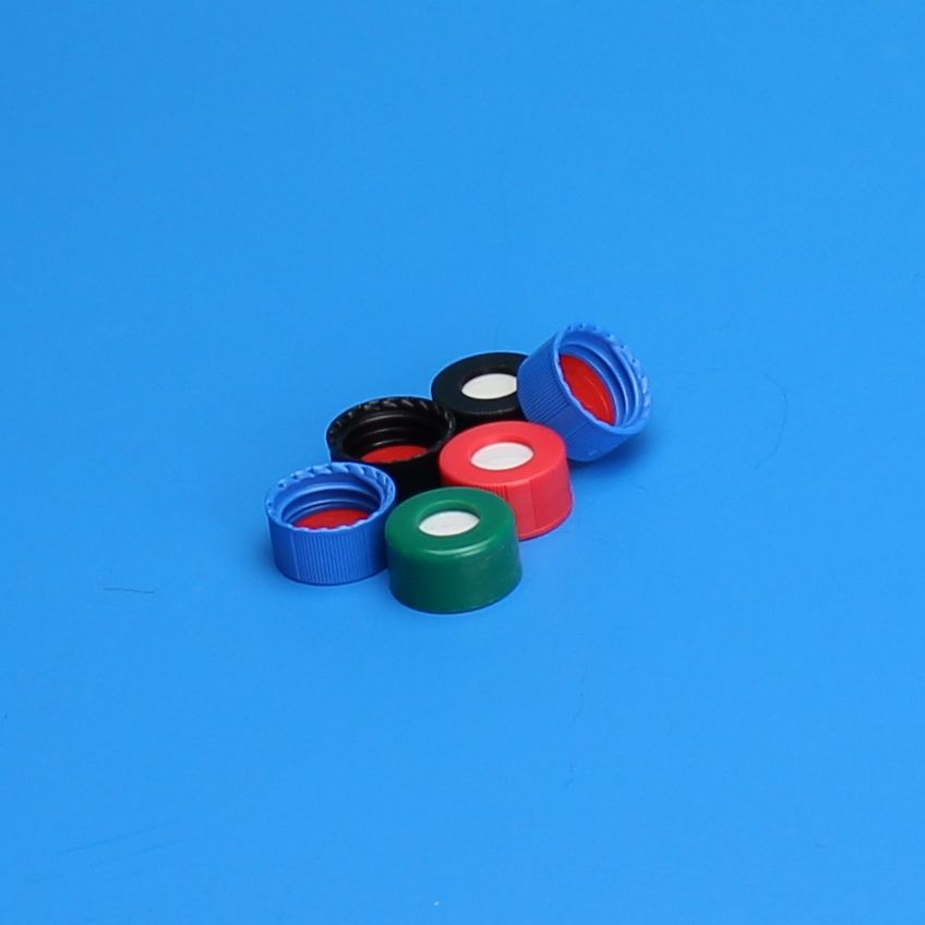 9mm R.A.M.™ Ribbed Cap, Green, PTFE/Silicone Lined