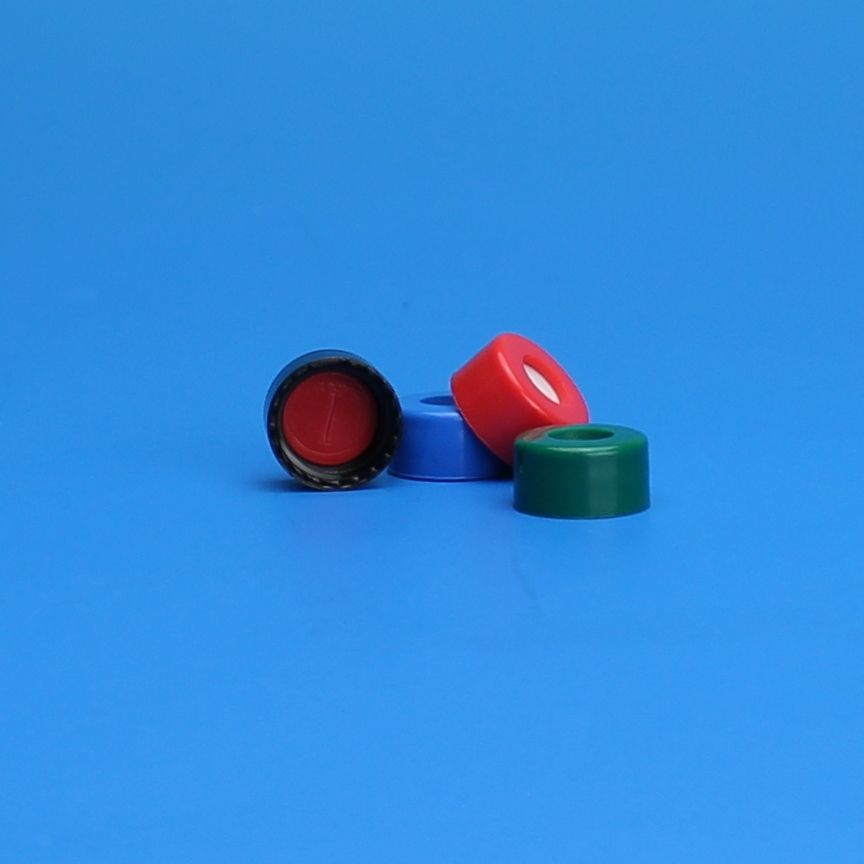 9mm R.A.M.™ Smooth Cap, Green, Bonded PTFE/Silicone with Slit Lined