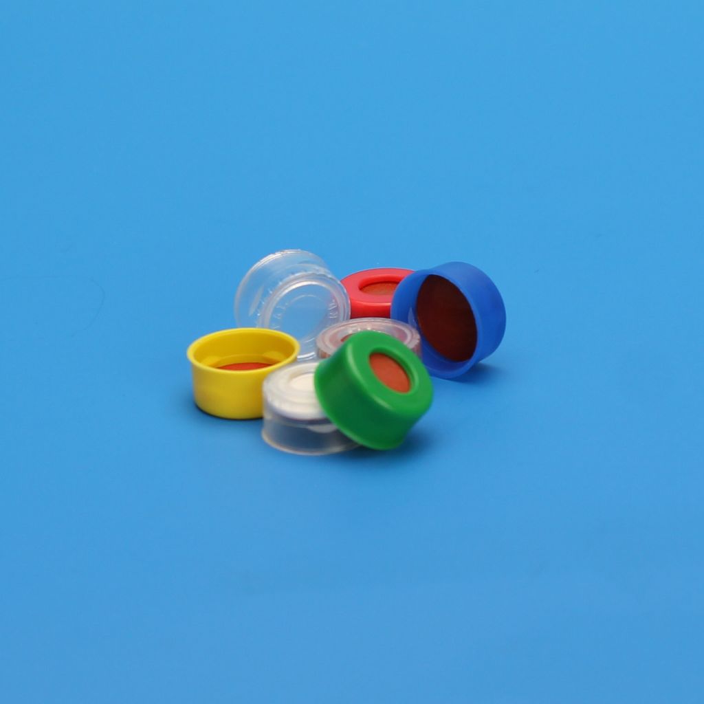 11mm Green Poly Crimp™ Seal, PTFE/Silicone/PTFE Lined [Patented]