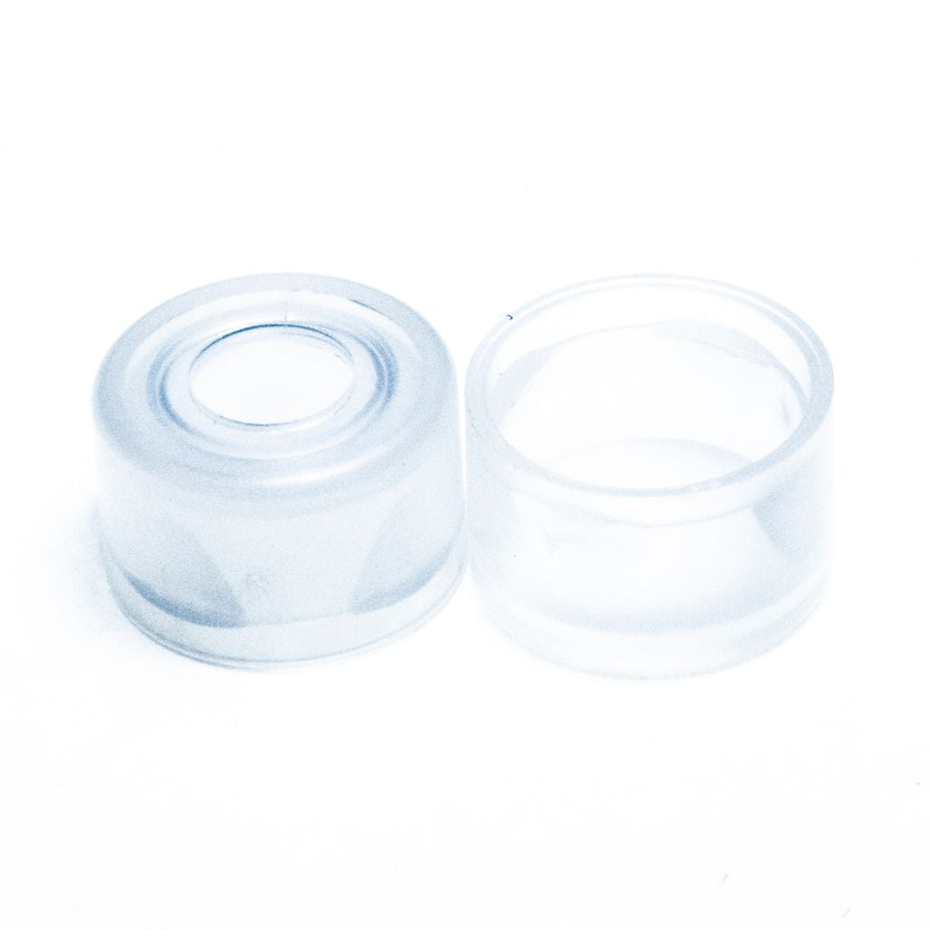 8mm Precision Fit Clear Snap Cap, 10mil PTFE Lined