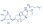 20S-Ginsenoside Rh2 chemical structure