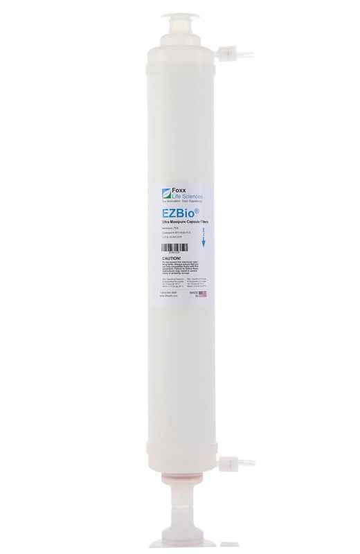 EZBio® Ultra Maxpure Capsule Filter 20", Double-Layer PES, Silicone O-Ring, Non-Sterile, 1/CS