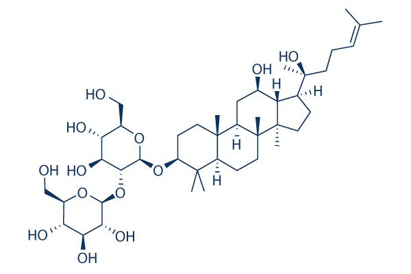 20S-Ginsenoside Rg3 chemical structure