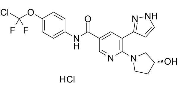 Asciminib hydrochloride