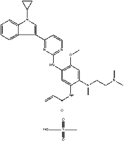 Almonertinib mesylate