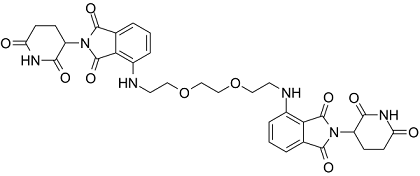 Homo-PROTAC cereblon degrader 1