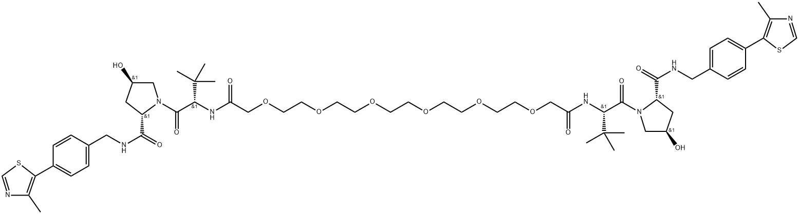 Homo-PROTAC pVHL30 degrader 1