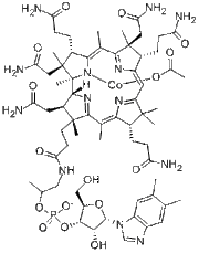 Hydroxocobalamin acetate