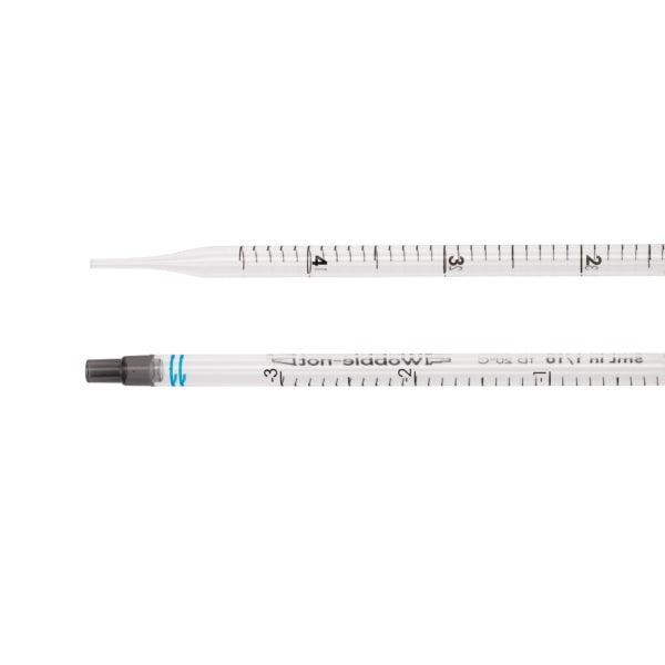 5mL Wobble-not Serological Pipet, Individually Wrapped, Sterile