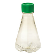500mL Erlenmeyer Flask, Vent Cap, Baffled Bottom, PC, Sterile