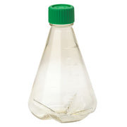 1000mL Erlenmeyer Flask, Vent Cap, Baffled Bottom, PC, Sterile