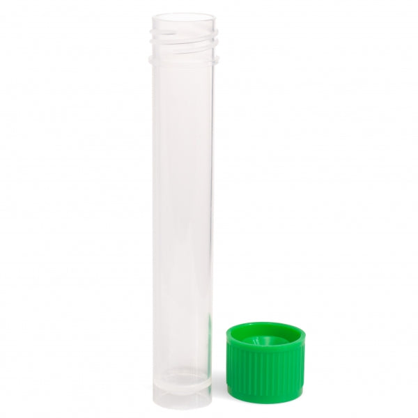 12mL Transport Tube, Caps and tubes packed separately, Non-sterile