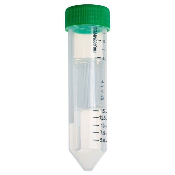 15mL Centrifugal Filter Unit, MWCO 100kDa, Non-Sterile
