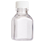 60mL Media Bottle, Square, PETG, Individually Wrapped, Sterile