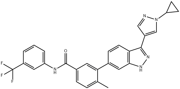 FGFR1/DDR2 inhibitor 1