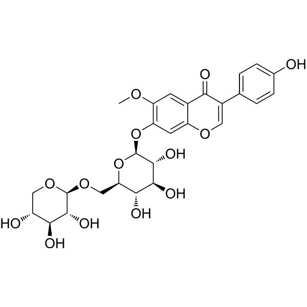 6''-O-Xylosyl-glycitin