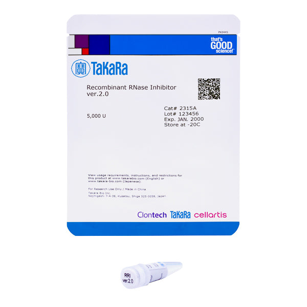 Oxidation-resistant recombinant RNase inhibitor - mRNA and cDNA synthesis - Takara Bio