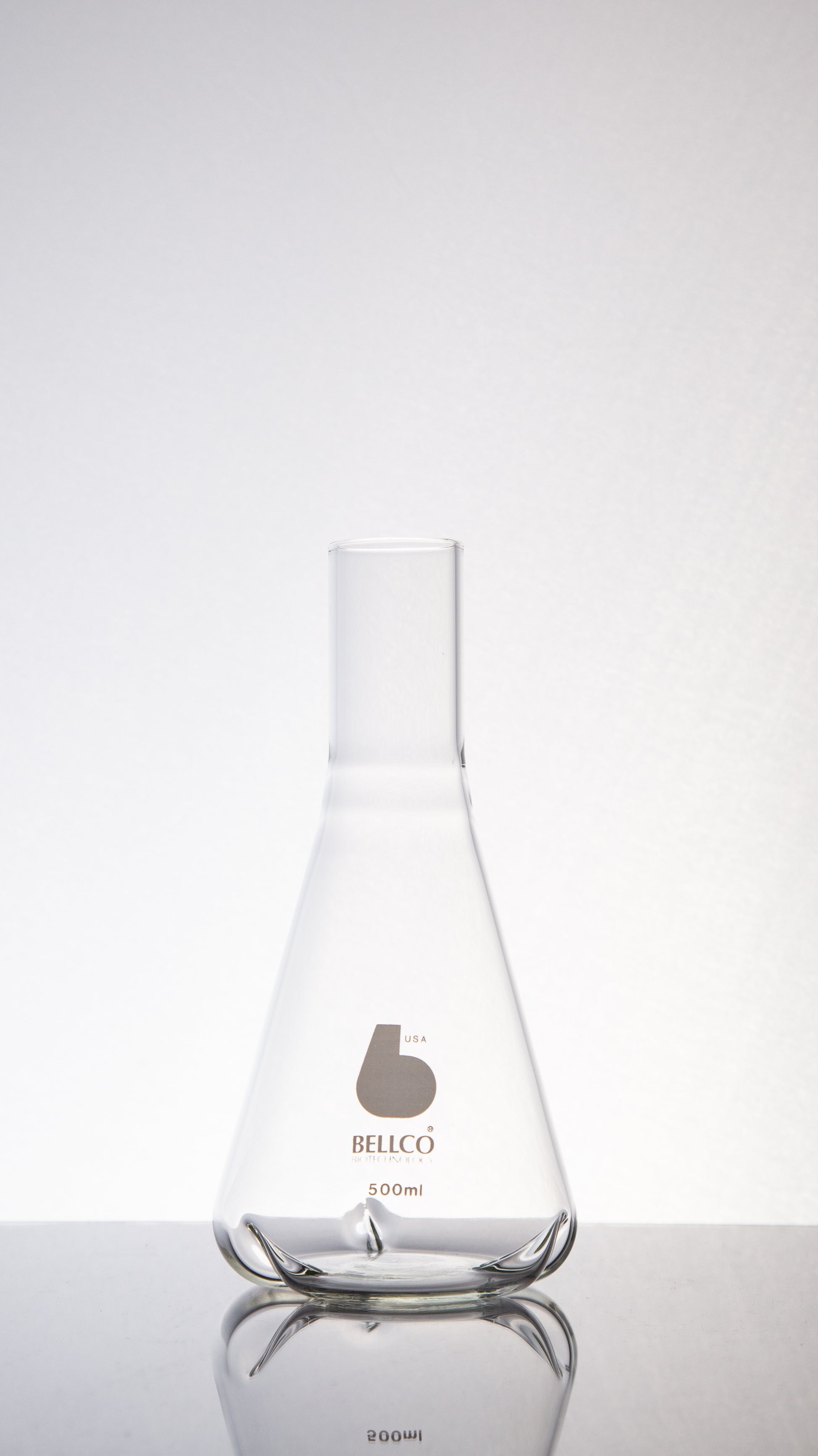 3 X-DP Baff Shake Flask,500mL 38mm Delong Neck