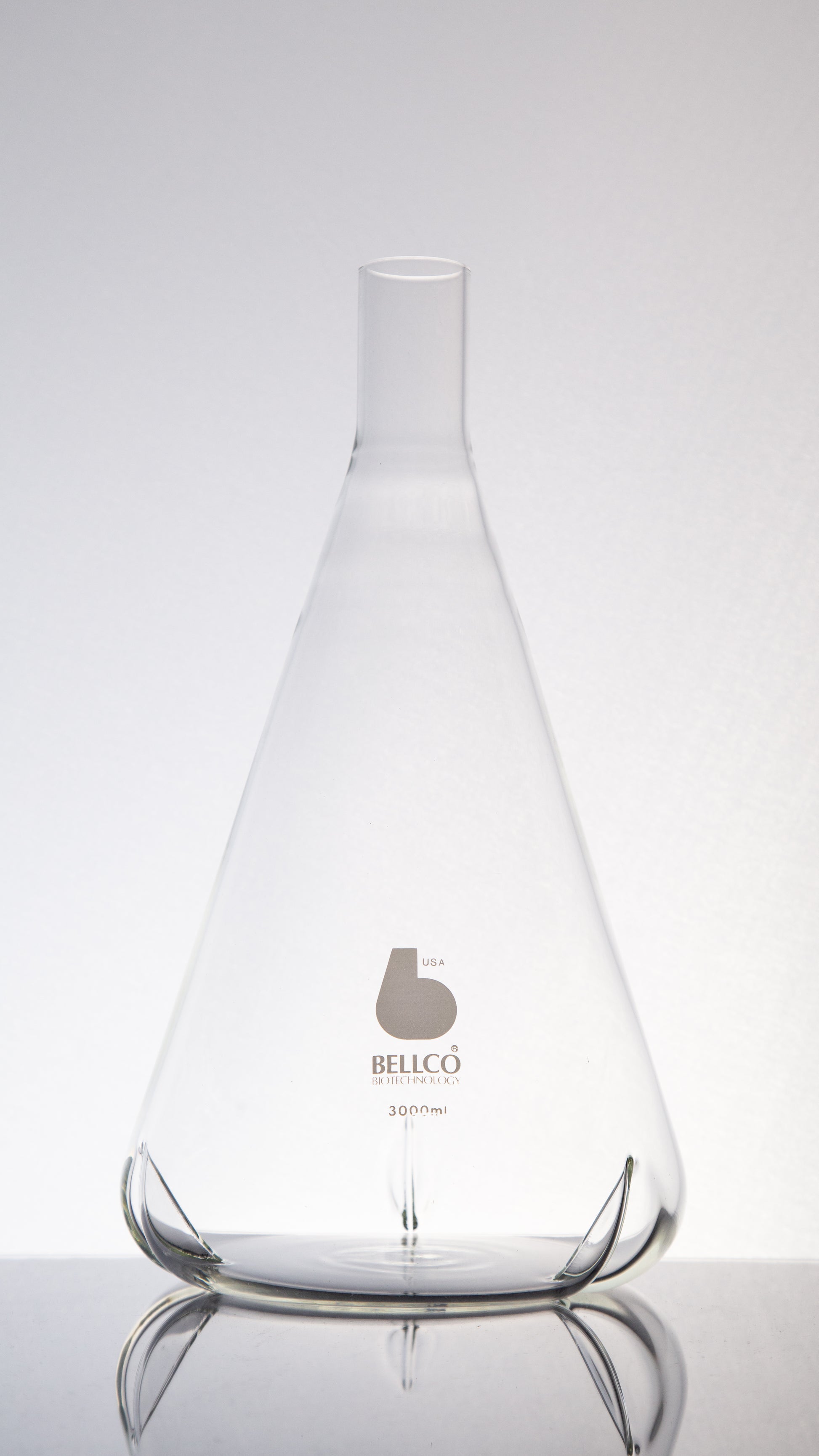 3 X-DP Baff Shake Flask,3000mL 38mm Delong Neck