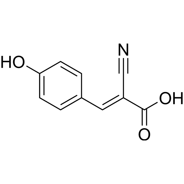 α-cyano-4-hydroxy-cinnamic acid