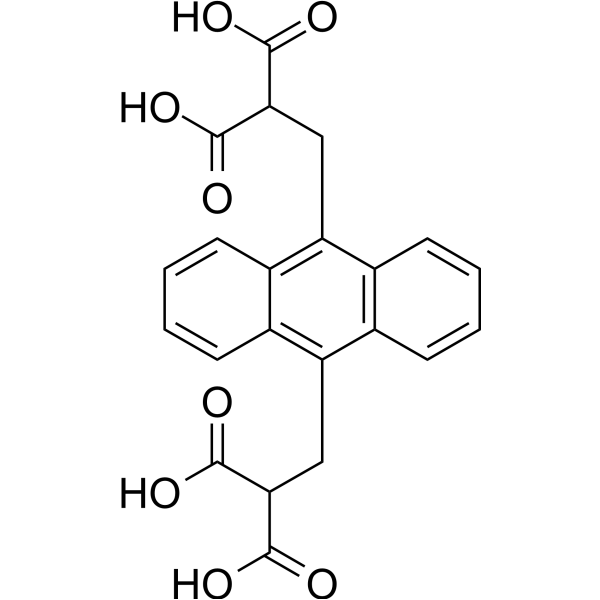 9,10-Anthracenediyl-bis(methylene)dimalonic acid