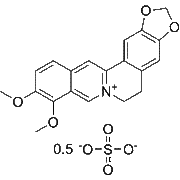 Berberine hemisulfate