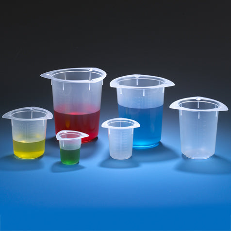 Tri-Corner Beakers - Economy Style
