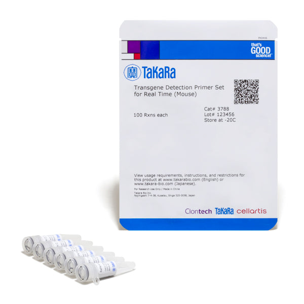 Transgene Detection Primer Set for Real Time (Mouse) - Real-time PCR - Takara Bio