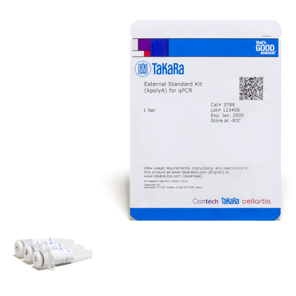 External Standard Kit (Lambda PolyA) for qPCR - Real-time PCR - Takara Bio