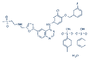 Lapatinib ditosylate monohydrate