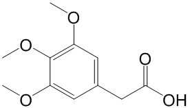 3,4,5-Trimethoxyphenylacetic acid