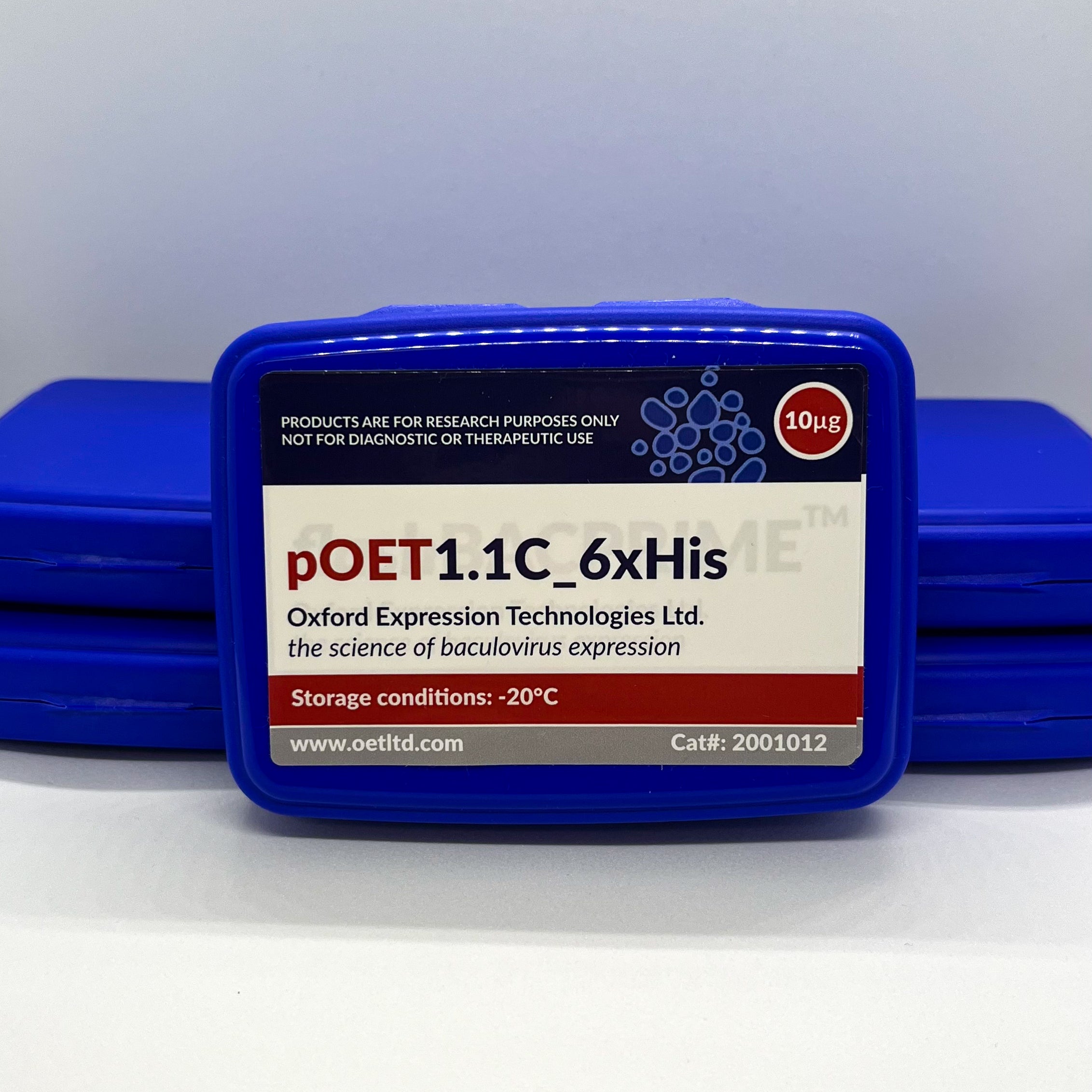pOET1.1C 6xHis Transfer Plasmid image 1