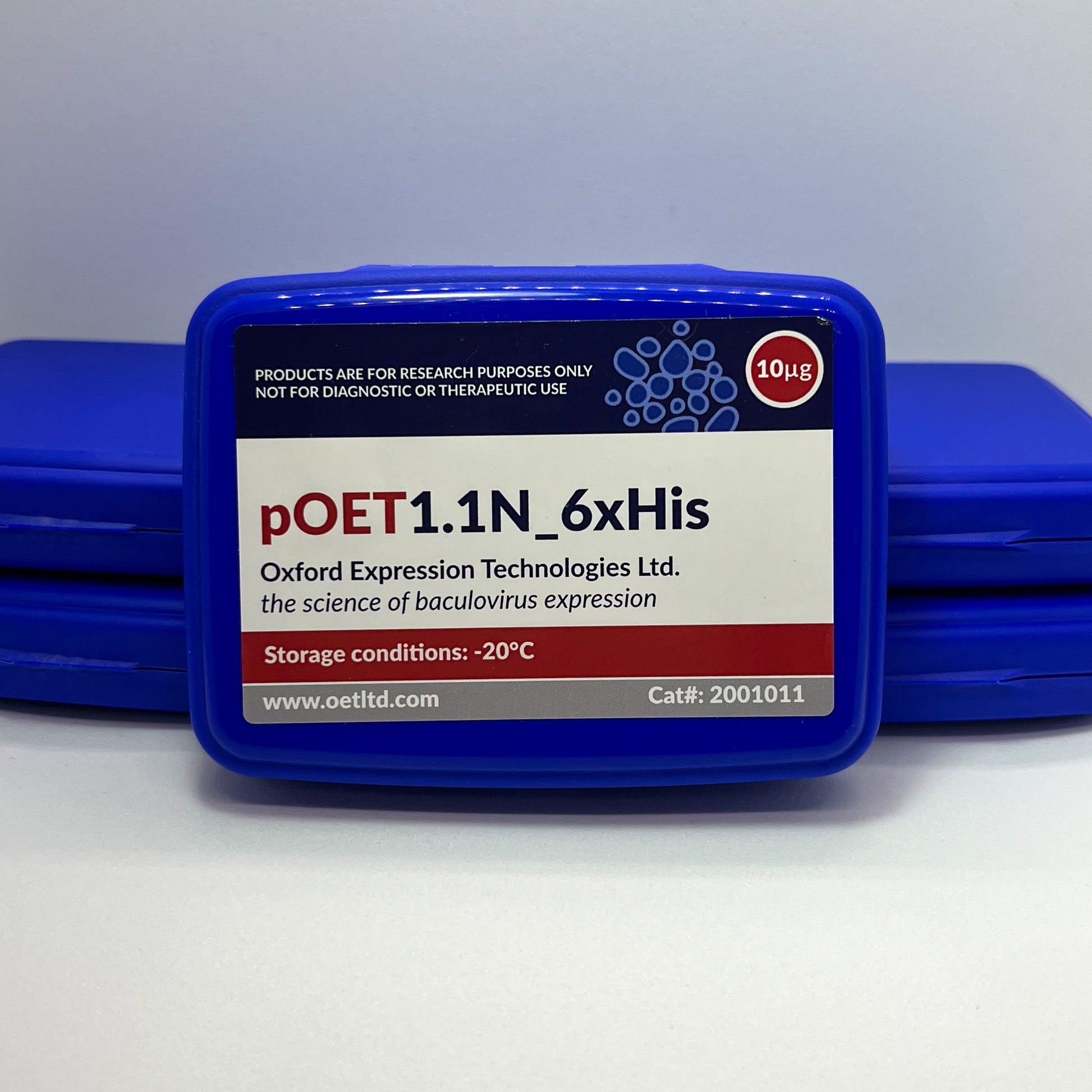 pOET1.1N 6xHis Transfer Plasmid image 1