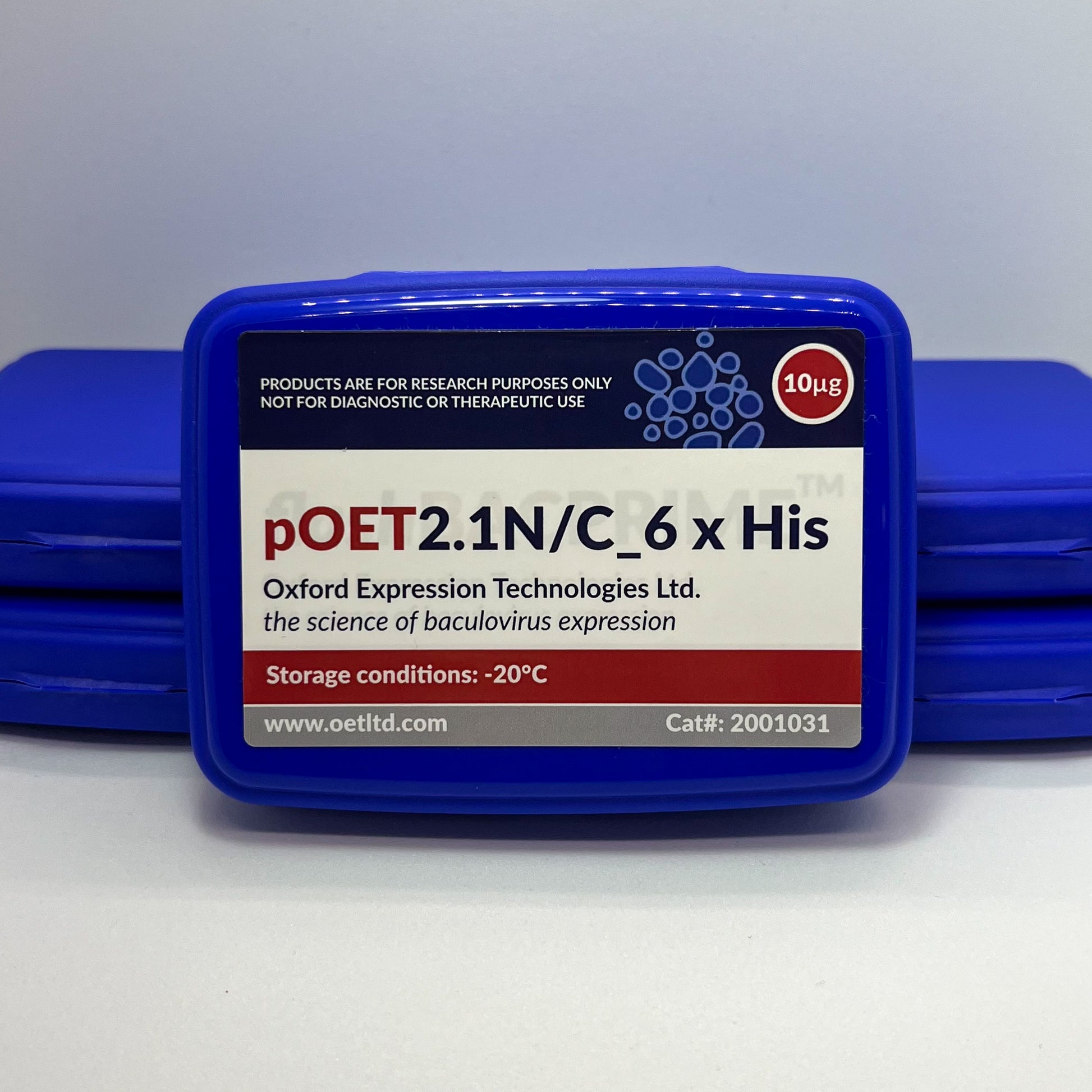 pOET2.1N/C 6xHis Transfer Plasmid image 1