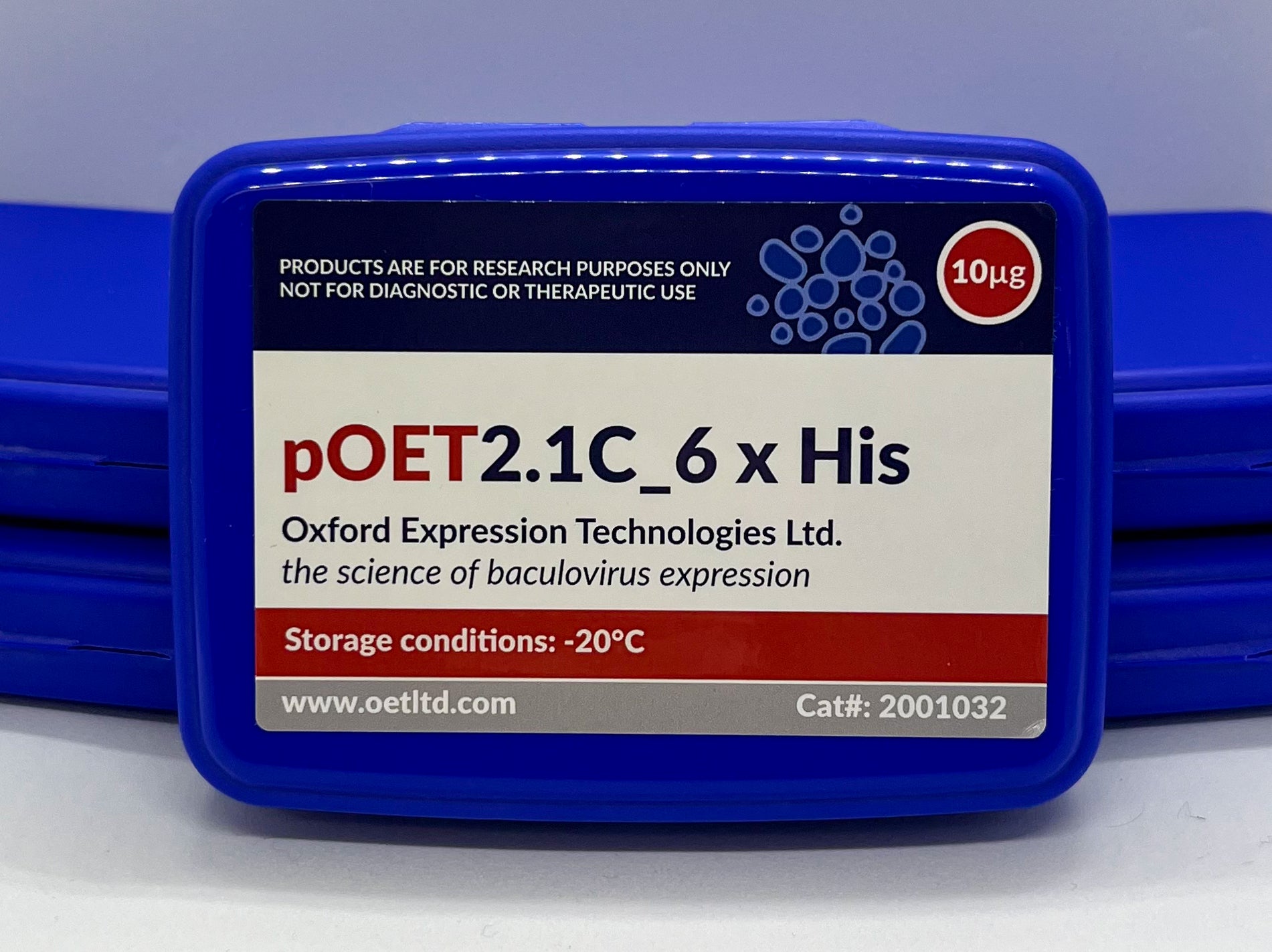 pOET2.1C 6xHis Transfer Plasmid image 1