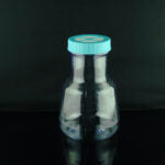 3L PC Wide-mouth High Efficient Erlenmeyer Flask, with Baffles, Vent  Filter Cap, Sterile, 1/pk, 4/cs