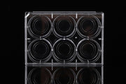 6 Well Glass Bottom Cell Culture Plate,Φ 20mm,TC, sterile 1/pk, 10/cs