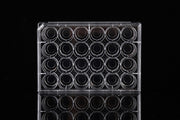 24 Well Glass Bottom Cell Culture Plate,Φ 10mm,TC, sterile 1/pk, 10/cs